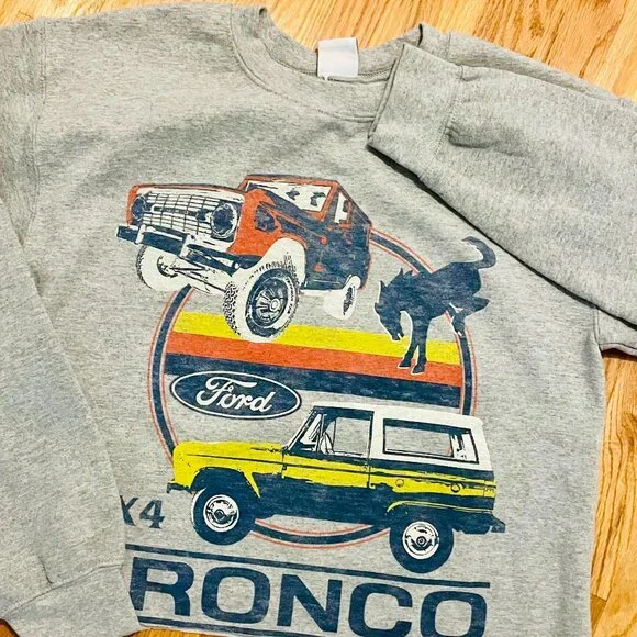 Vintage Bronco Cropped Crewneck sweatshirt - Picture 2 of 3